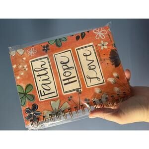Brownlow "Faith Hope Love" Inspirational Blank Journal Book